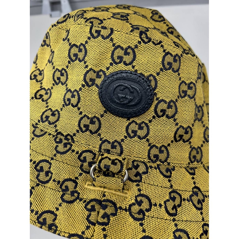 Gucci GG supreme monogram Multicolor canvas reversible bucket hat NWT - Picture 4 of 10
